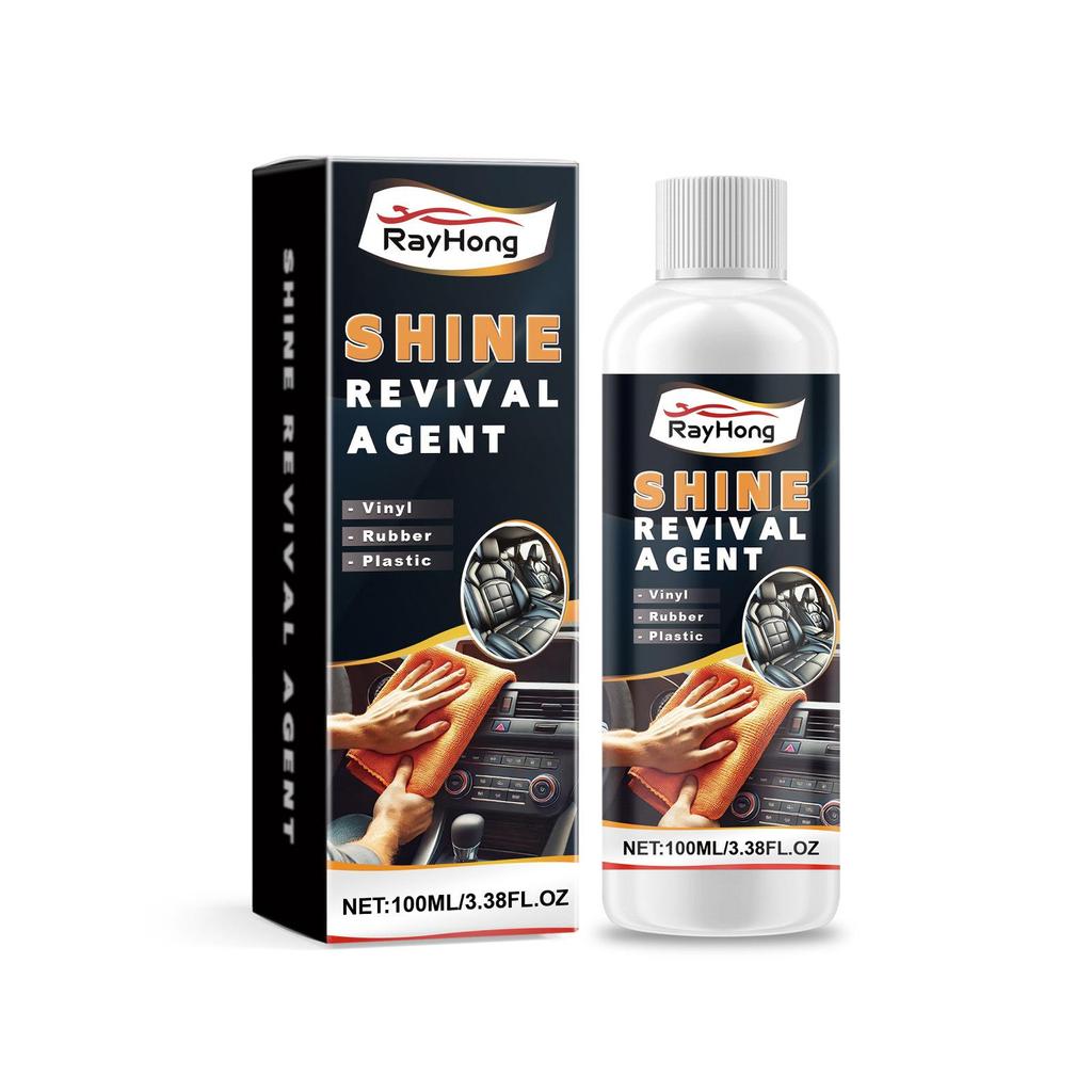 RAYHONG Automotive Plastic Refinisher Clean Interior Stain Removal Scratch Plastic Maintenance Brightening Care Agent