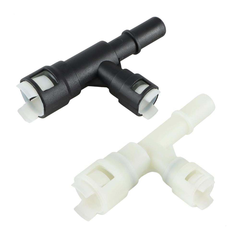 2 X HVAC Heater Inlet Hose Tee Connector 15055343 For Chevy Suburban Tahoe 00-14