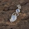 Rainbow Moonstone Pendant Gemstone Jewelry, 925 Solid Sterling Silver Pendant, Handmade Beautiful Jewelry Pendant