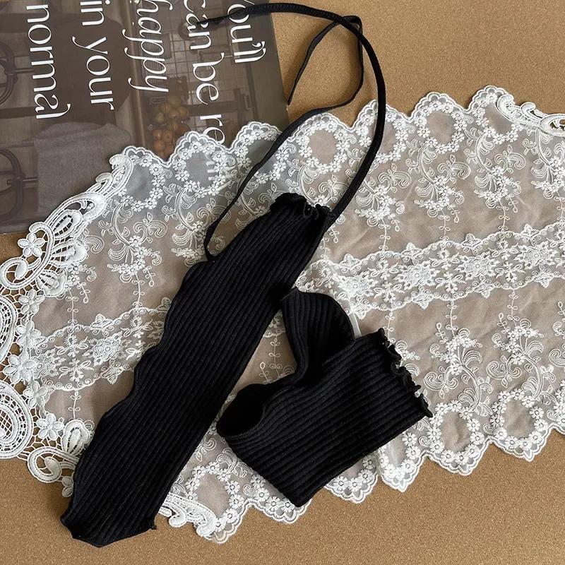 Simplicity Kids Girl Sock Korean Fashion Solid Color Tie Bow Ruffle Calf Sock Autumn Soft Cotton Children School Sock