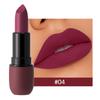 6-Color Matte Lipstick: Velvet Lip Color, Smooth, Waterproof, Long-Lasting Color Lip Makeup