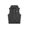 Li-Ning Weekend Youth Hooded Printed Letter Sleeveless Hoodie Unisex Hoodies Dark-Gray AWDU771-3
