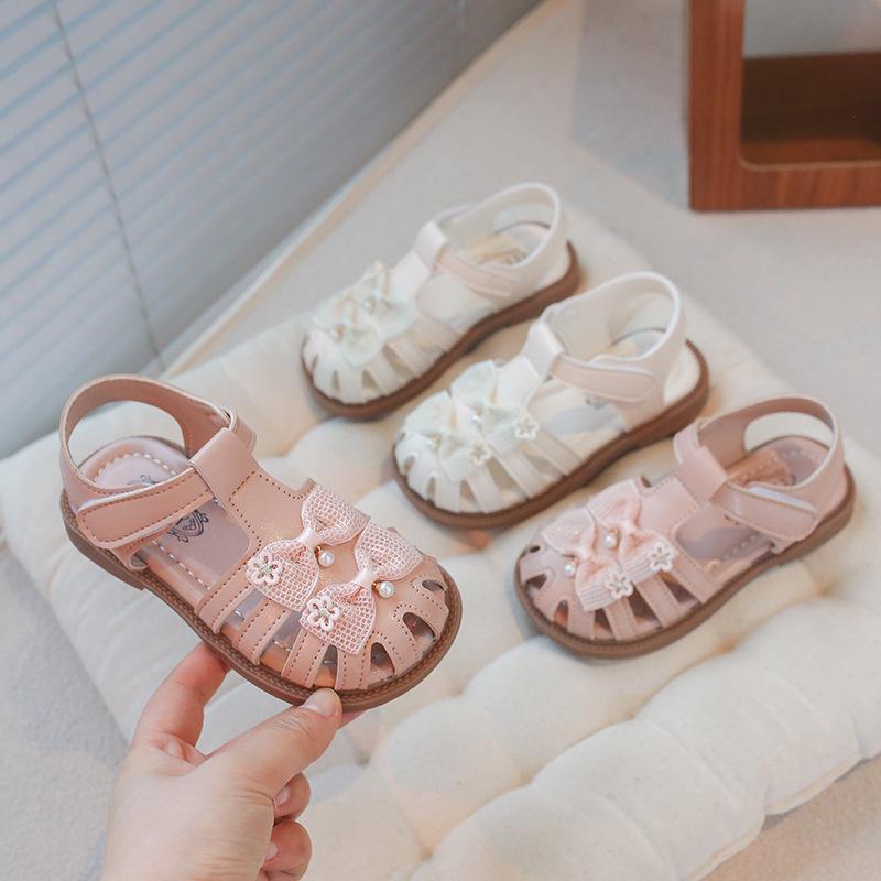 Girls shoes children's sandals new summer princess baby girl baotou summer children children girls