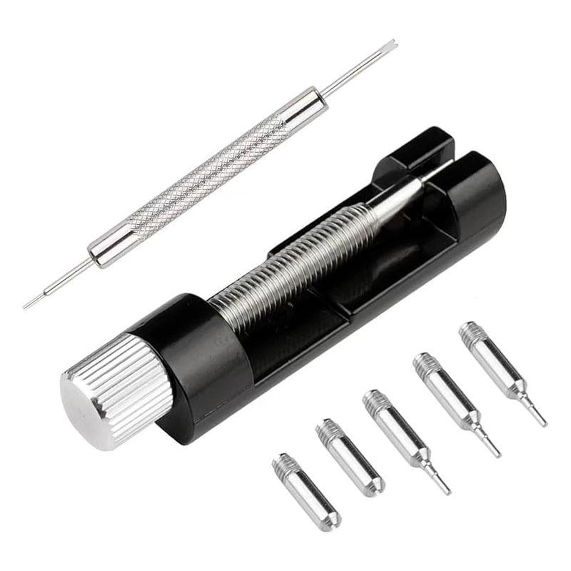 Watch Band Repair and Adjustment Tool Set with Punching Pins and Spare Needles