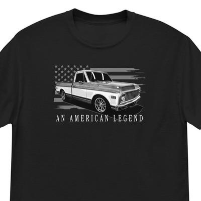 C10 Pickup Truck T-Shirt Apparel for Chevy C10 Car Enthusiasts Tee Shirt Unisex T-Shirt