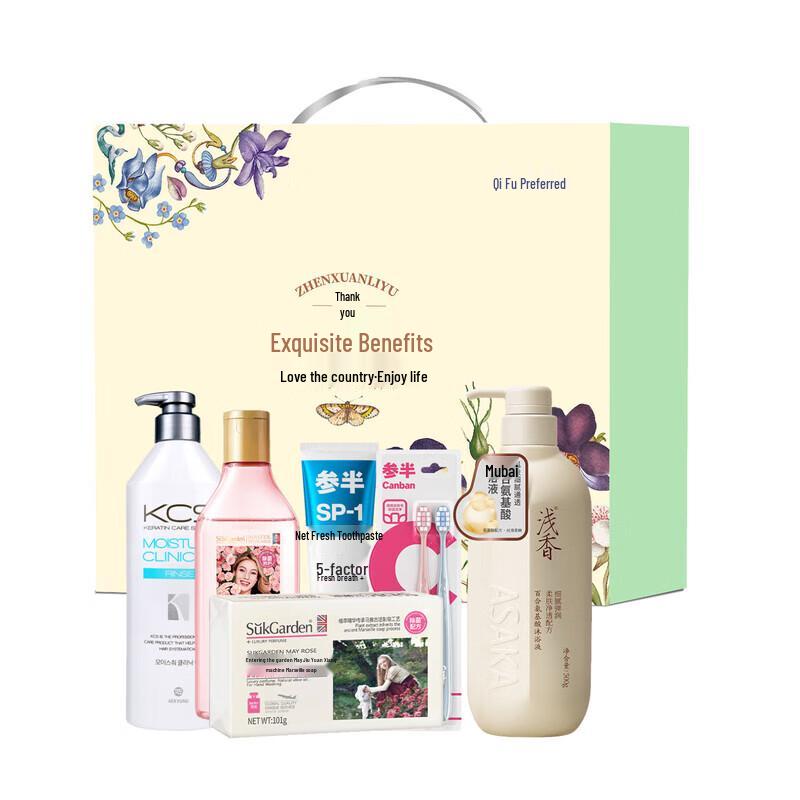 Qianscent Volumizing Hair & Body Care 6-Piece Set