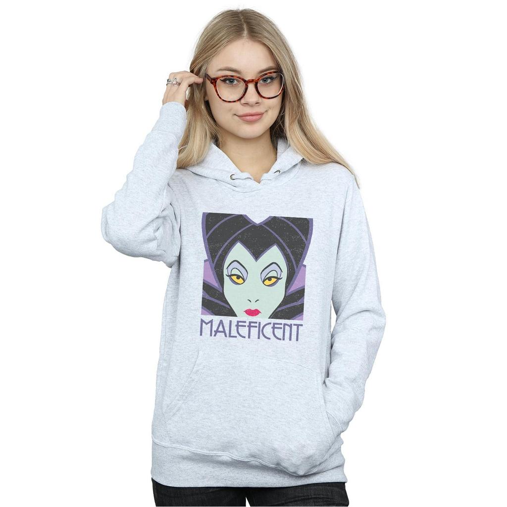 Disney Maleficent hettegenser med cropped hode for kvinner/damer