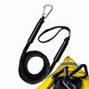Boat Ropes for Docking Heavy Duty 3.94-5.58 Feet Cords with Stainless Steel Clip Tubing Tow Rope for Lake River Beach Sea Snow