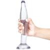 Suction Cup Transparent Anal Plug Male Anal Expander Back Court Female Masturbation Device Crystal Anal Penis Adult Sex Toys