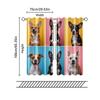 Set Of 2 Filtering Curtains Excluding Rods Non Movable Without Batteries Puppy Dog Themed Use Bedrooms Living Rooms Curtain For Great Room Made