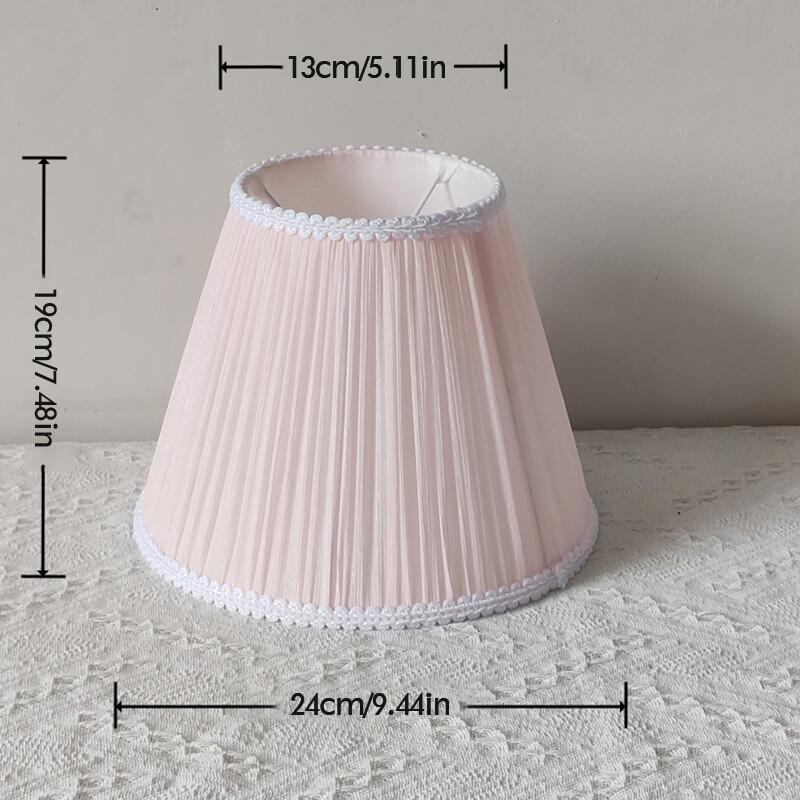 13x24x19cm DIY Handmade Bedside Table Lamp Shade Brocade Crinkle Lampshade Wall Lamp Shade Chandelier Lampshade Decorative
