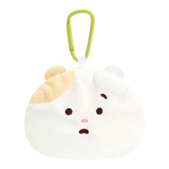 

San-X Everyday Hamuchima ``Hamuchima encounters small happiness. ] Stuffed coin case CK71301 H80W105D20mm