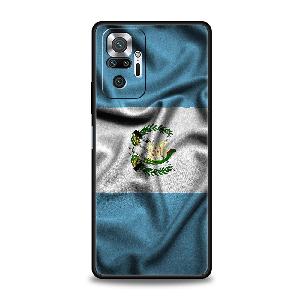 

Phone Case For Xiaomi Redmi Note 14 13 12 Pro Plus 5G 9S 9 10 11 4G 14C 13C 12C 10C 9C 9A Soft Cover Guatemala Flag Redmi Note 11