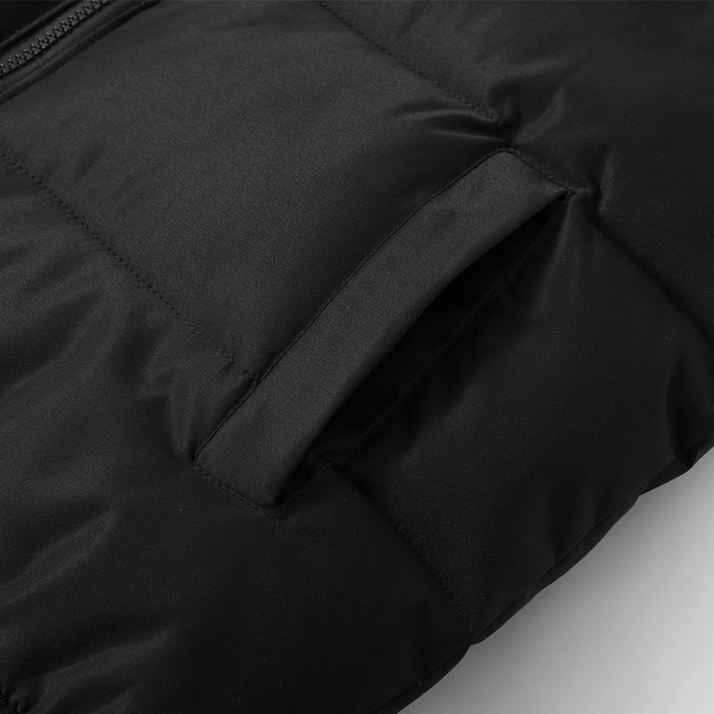 Fashion Fake Two Pieces Warm Vest for Man Winter Sleeveless Jackets Hooded Plus Size Thick Man Coat