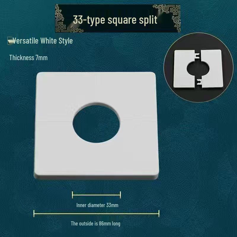 Self-Adhesive Decorative Wall Hole Cover for Faucets and Air Conditioners