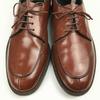 Vintage 1980s Randcraft Handmade U-Tip Goodyear Business Shoes Brown size 25.5-26.5 Men's(USED)