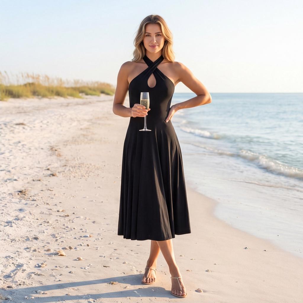 Women's Summer Casual Festive Dresses For Women Wedding Guest Bridesmaid Dresses Party Dress