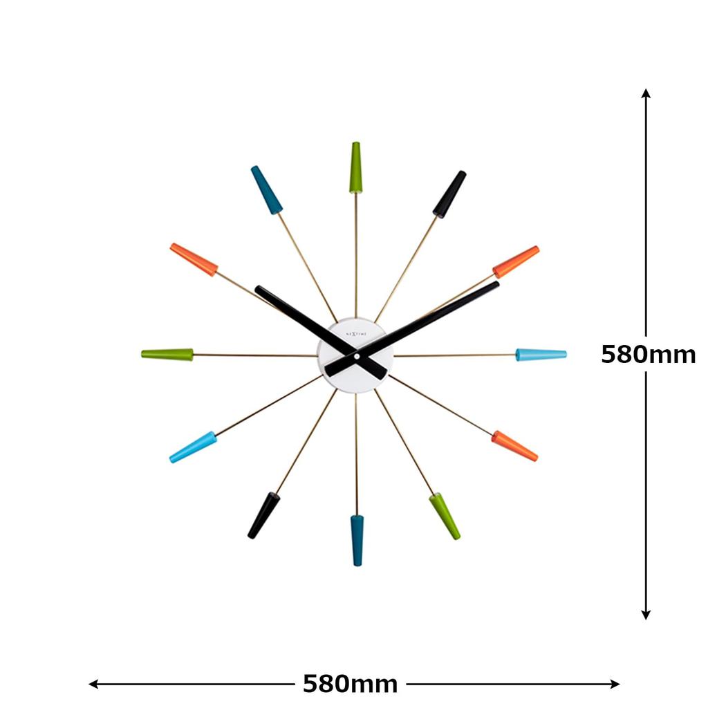 Elcomune Wall Clock Plug-inn MX NXT-2610VI
