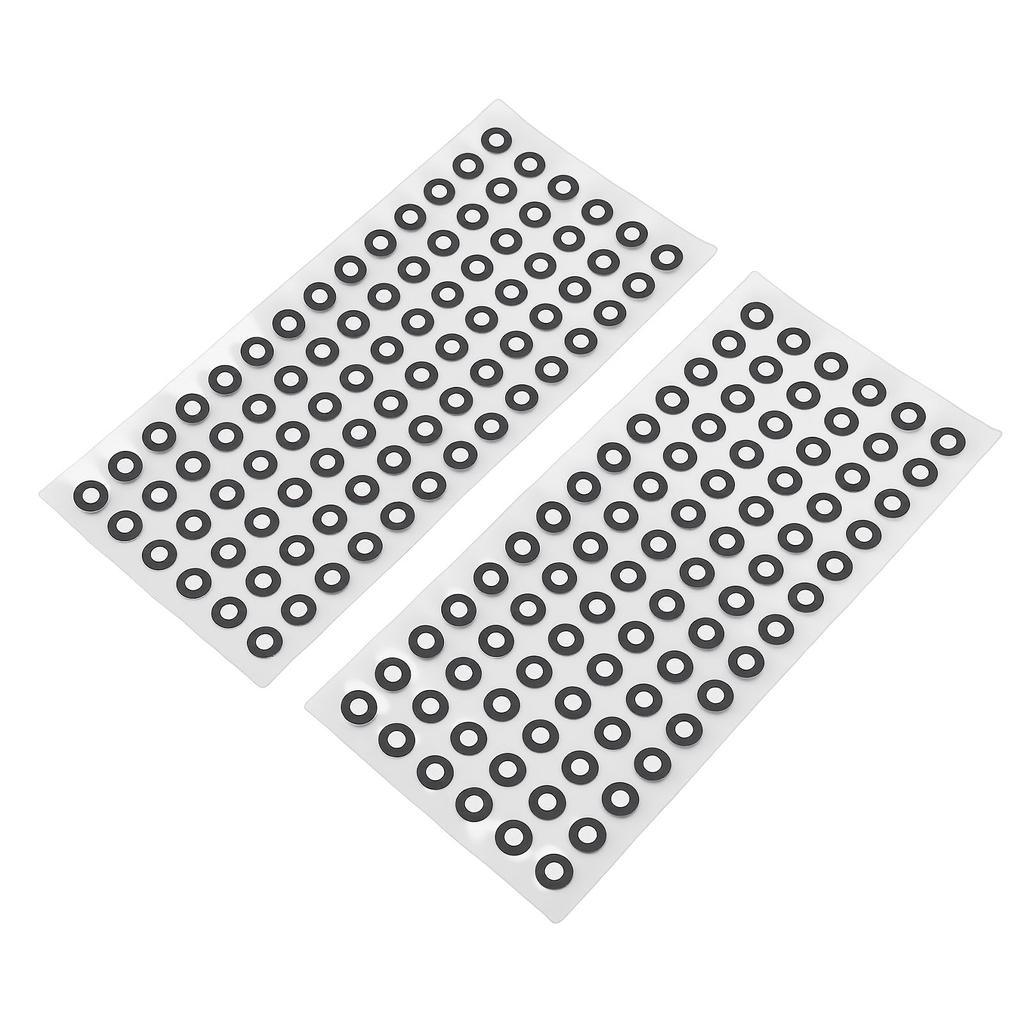 20 Blätter 3D-Scan-Marker Punkte Aufkleber Scanner Genaue Tracking-Referenzpunkte für diffuse Reflexion ID 3 mm AD
