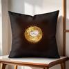 Anime Sweet FFerrero Cushion Cover Natural Linen Organic Fabric DoubleSided Printing Couch Pillow Covers Home Decor