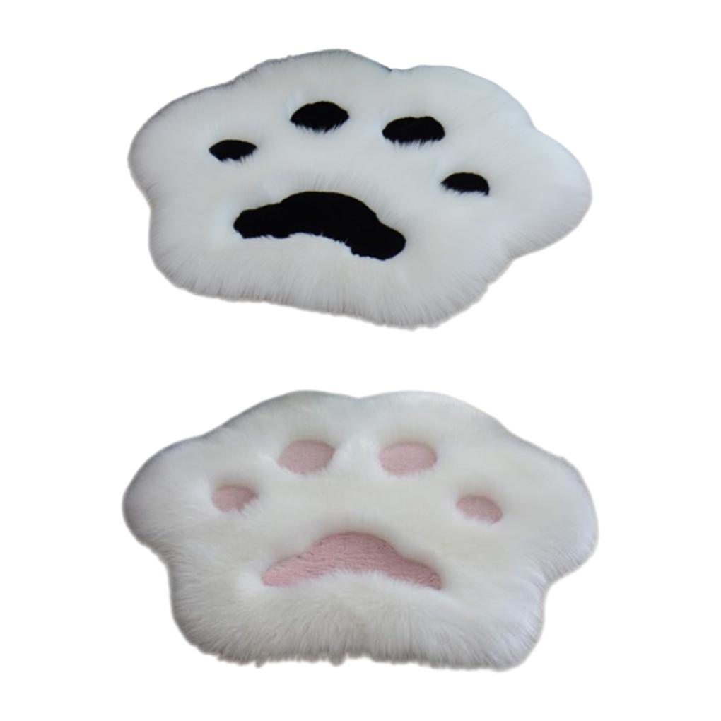 Breathable And Skin-friendly Area Rug Designed For Ultimate Comfort Cute Cat Paw Floor Carpet Mat