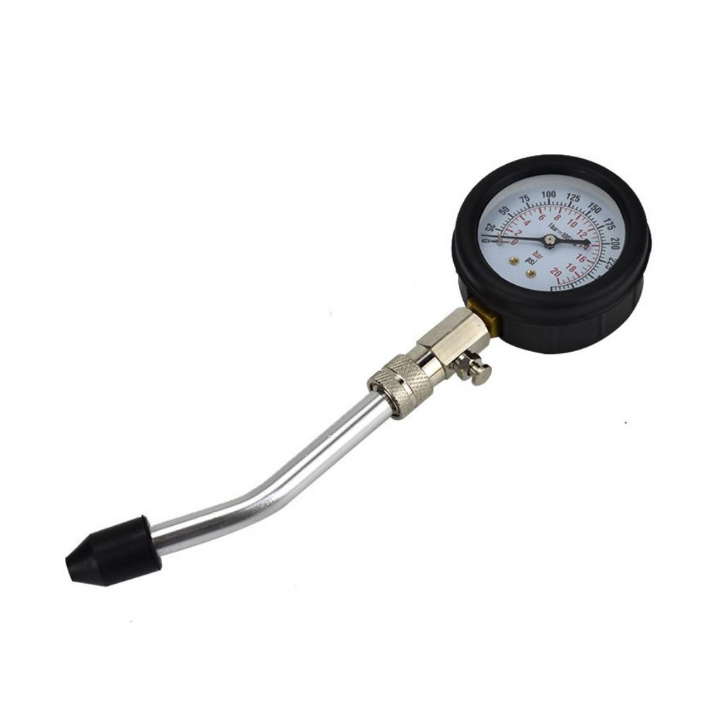 0-300 PSI Automotive Cylinder Tester Kit Fuel Cylinder Pressure Gauge  Car Maintenance