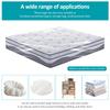 3Pcs Mattress Packaging Bag Waterproof Plastic Bed Cover Portable Bed Clear Plastic Cover Protector Moisture-proof Storage