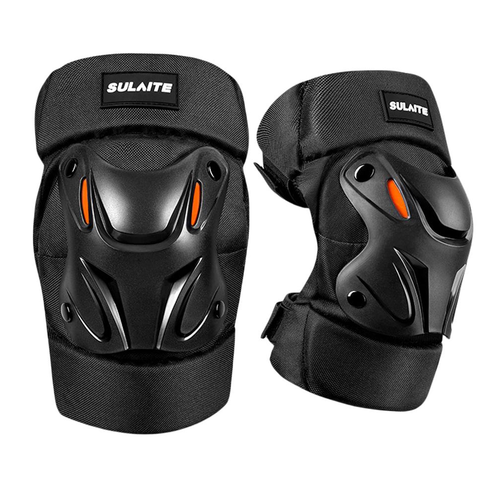 Motocross Knee Pads Adjustable Riding Elbow Guard Anti-fall Motorcycle Elbow Protector Shockproof Comfortable for Cycling Racing