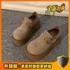 Versatile women's spring single shoes trendy retro fashion small new platform casual