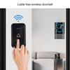 Wireless Doorbell Waterproof Door Bells 4 Level Volume Battery Operated Doorbell