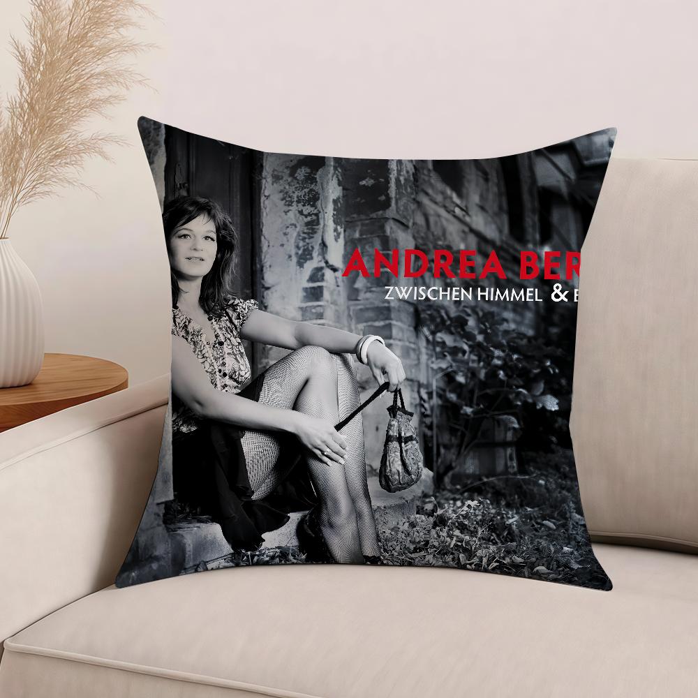 Singer Andrea Berg Pillow Case Office Cushions Suitable For Sofa Car Bedroom Decorative Cushion Cover