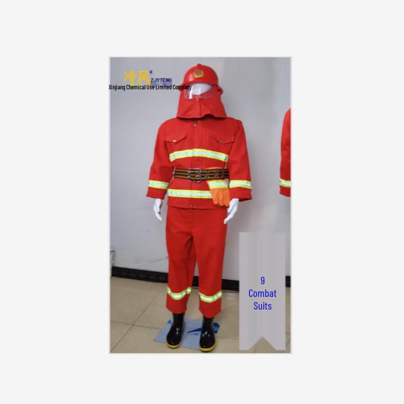 Model 97 Firefighting Flame Retardant Training Uniform 5-Piece Set