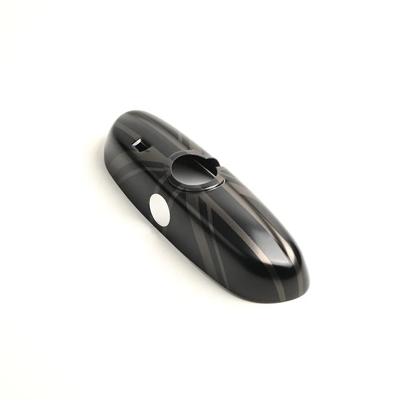 

The Black For MINI Cooper F54 F56 F55 F57 F60 Car Rear View Mirror Cover Housing Hatchback PC plastic Fashion Auto Styling No Hole(21.5cm)