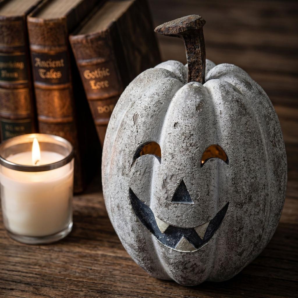Halloween Pumpkin Decorative Figurine for Party Home Decor