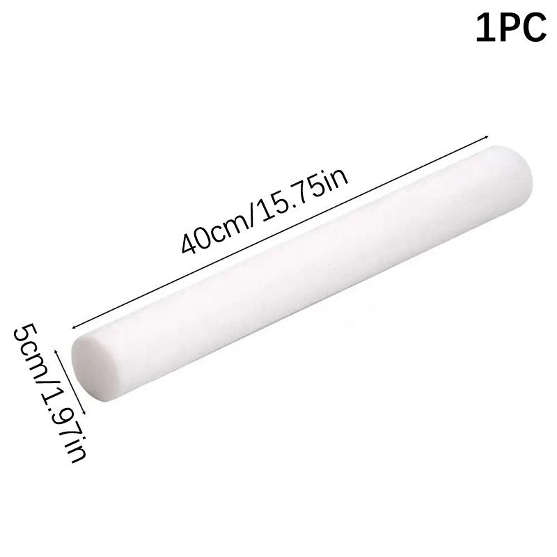 1Pcs Diy Foam Strip Wedding Flower Arrangement Base Cylindrical White Stick Solid Curtain Floral Sponge Event Party Props