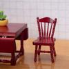 1/12 Dollhouse Accessories Table Furniture Toys Wooden Table Simulation Chair Doll House Decoration