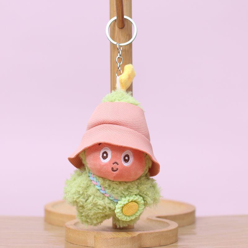 Twinkle Twinkle Star People Cute Plush Doll For Bags And Gift Giving Green Circle