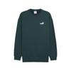 PUMA Sweatshirts Men's Green Crew Neck Moderate 634675-75