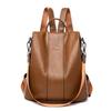 Backpack for Women PU Adjustable Strap Convertible Daily Commute