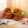 23cm Cute Capybara Plush Toy - Soft Stuffed Animal Doll Simulation Anime Fluffy Gift for Christmas And Thanksgiving