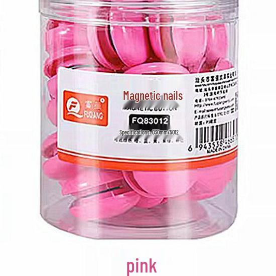 Transparent Magnetic Pushpins – 20/30/40mm Round Whiteboard Magnets for Office & Teaching, Strong Magnetic Force