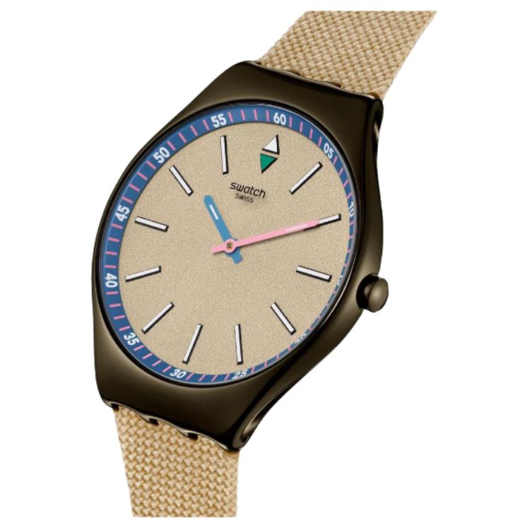 SWATCH Unisex Beige Watch SYXM100 SYXM100