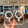 Magnetic MagSafe-Compatible Transparent Case for iPhone 17 Pro Max
