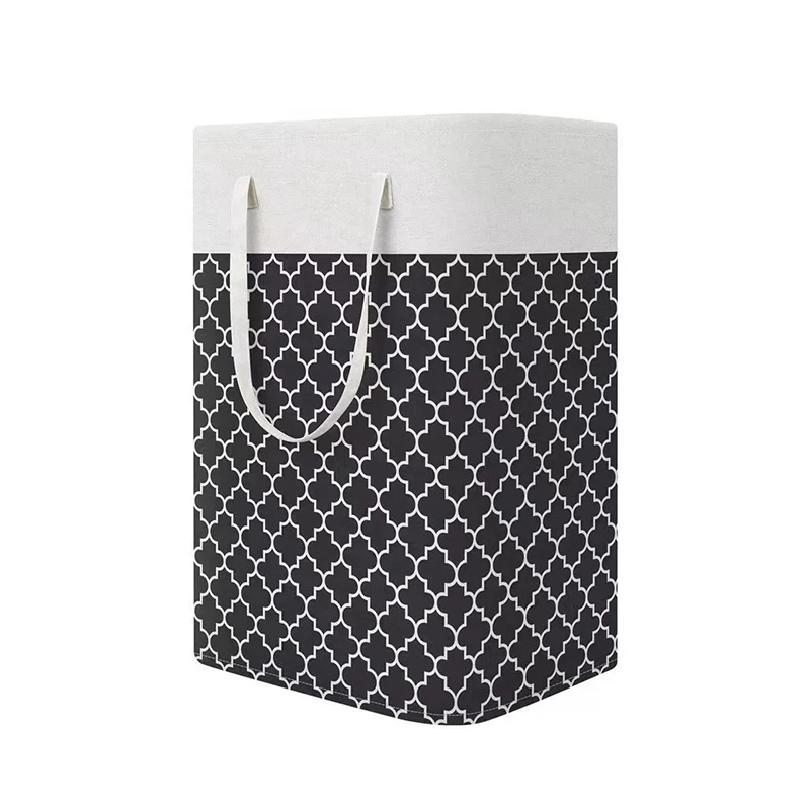 75L Laundry Baskets Large Capacity Dirty Clothes Hamper With Handles Durable Bathroom Clothes Storage Basket For Home Dorm Hotel