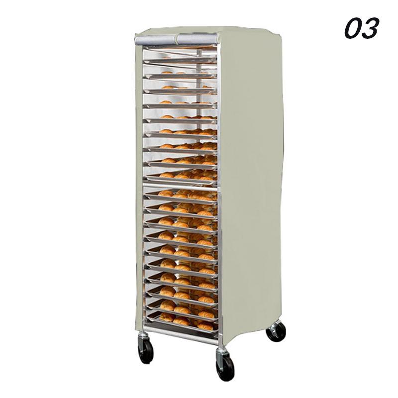 Wasserdichte Staubdichte Kuchenständer Abdeckungen: Einzeltür-Schutzhüllen für Kuchenständer-Racks Oxford-Stoff Brotkorb-Abdeckung