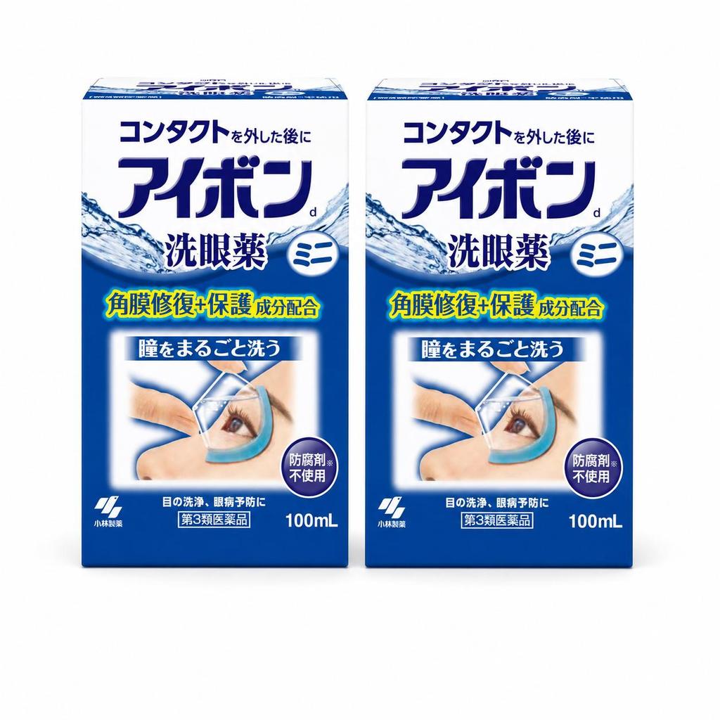 Kobayashi Eyebon D Mini Eye Wash Cup, 100 Ml