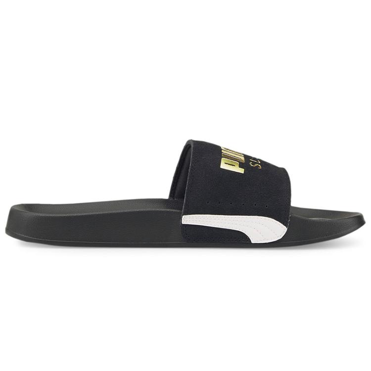 New PUMA Leadcat 2.0 Suede Classic Slide 'Black' 384872-01