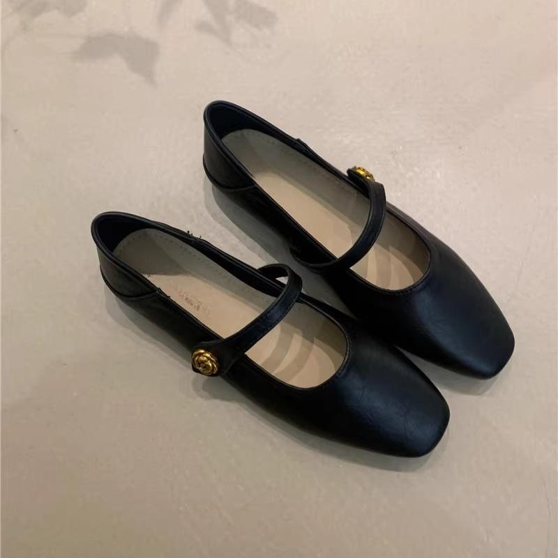 2025 Women's Spring New Sexy Pointed Designer Flat Non-slip Loafers Casual Comfortable Shallow Mouth Flat Non-slip Low Top Shoes