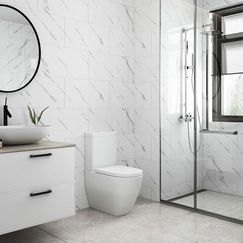 Sheet Paper 30cm*30cm Adhesive Wall Wallpaper Imitation Ceramic Tiles Bathroom Peel and Stick Wallpaper Waterproof Wall Stickers