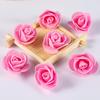 100/200Pcs Artificial Rose Flowers Heads 4cm Foam Fake Flowers For Home Room Decor Outdoor Garden Party Bride Wedding Decoration